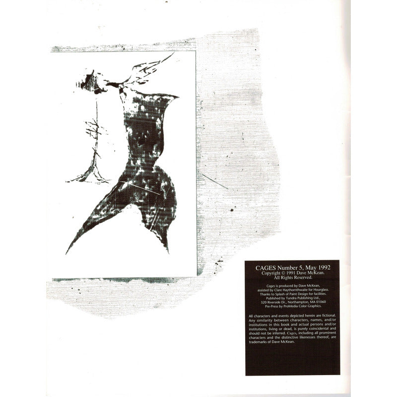 Cages # 5. David Mckean, U S 1992 (collage)