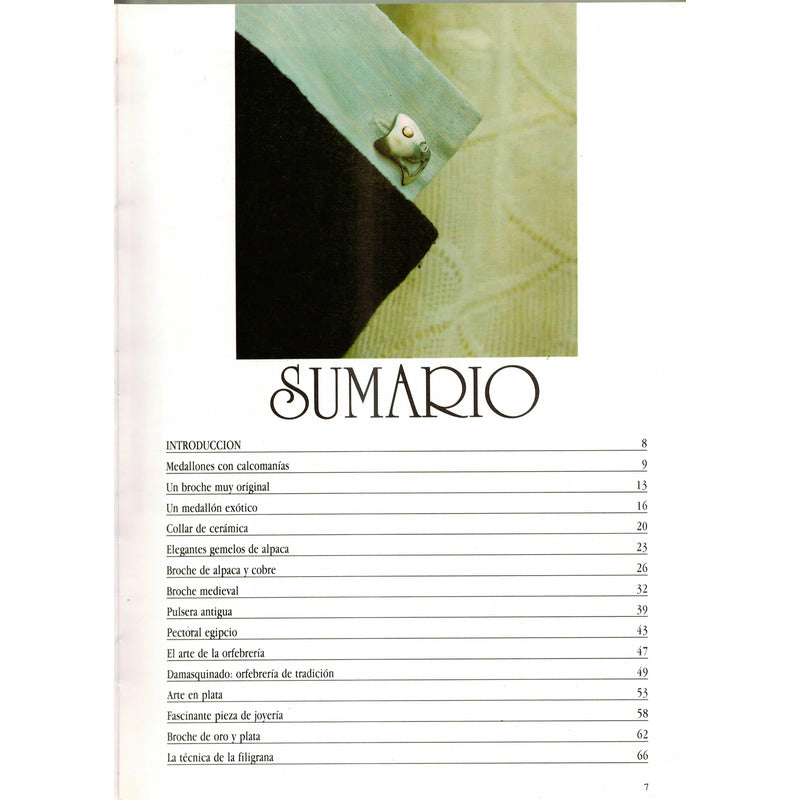 Escuela De Artesanias: Bisuteria. Joyas, España 1988