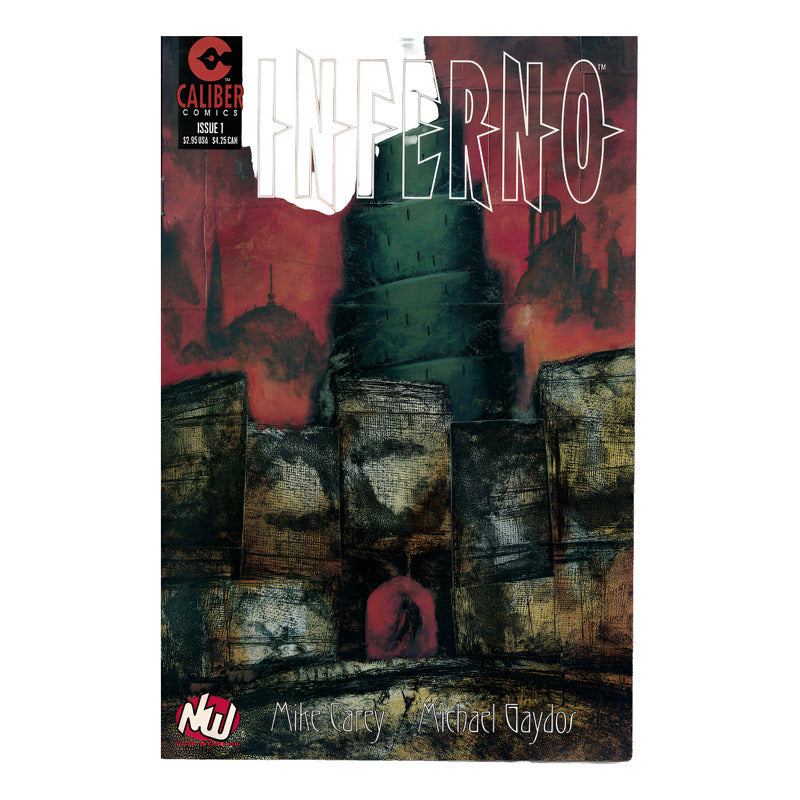 Inferno # 1. Mike Carey, Gaydos, Caliber Comics, U S 1995