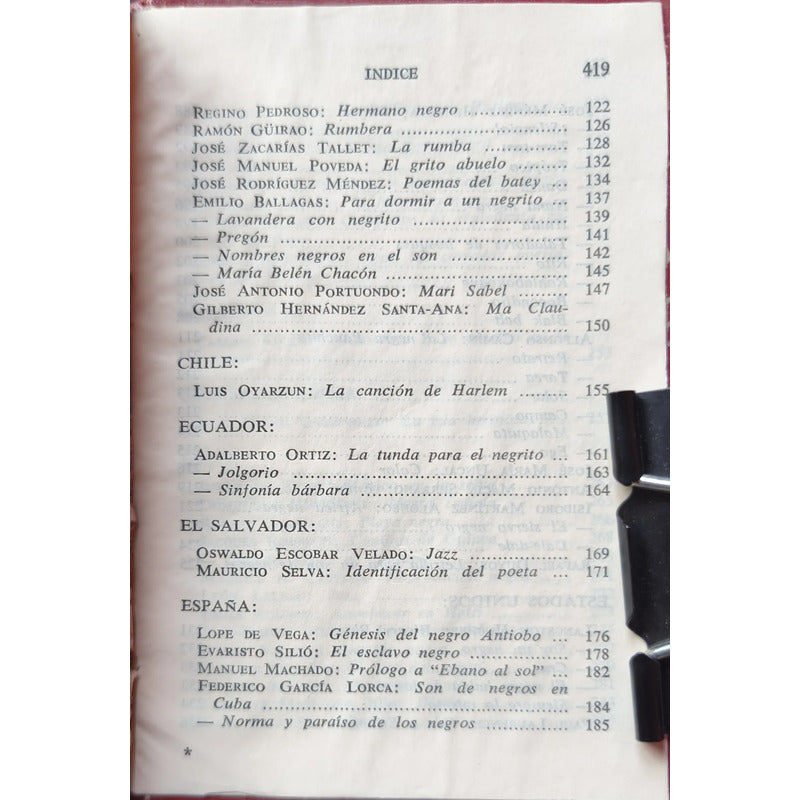 Lira Negra (poesías Afroamericanas, Españolas). Aguilar Edic