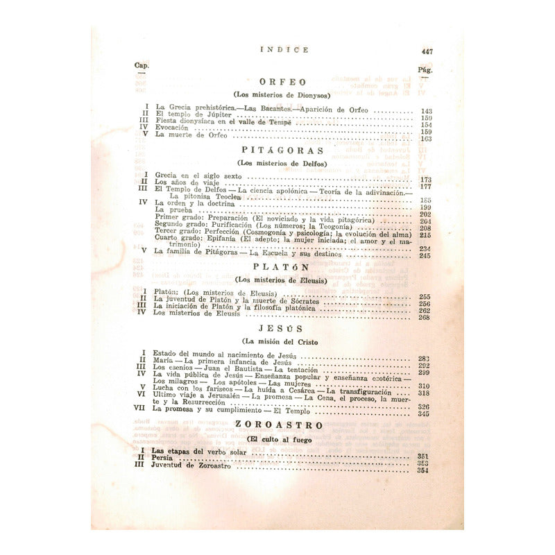 Grandes Iniciados. Eduardo Schure, Mexico 1970
