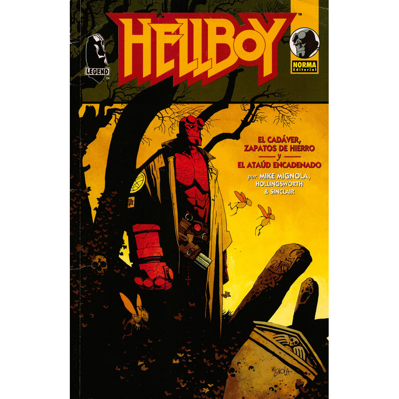 Hellboy: El Cadaver, El Ataud, Mike Mignola España 1997 (1a)