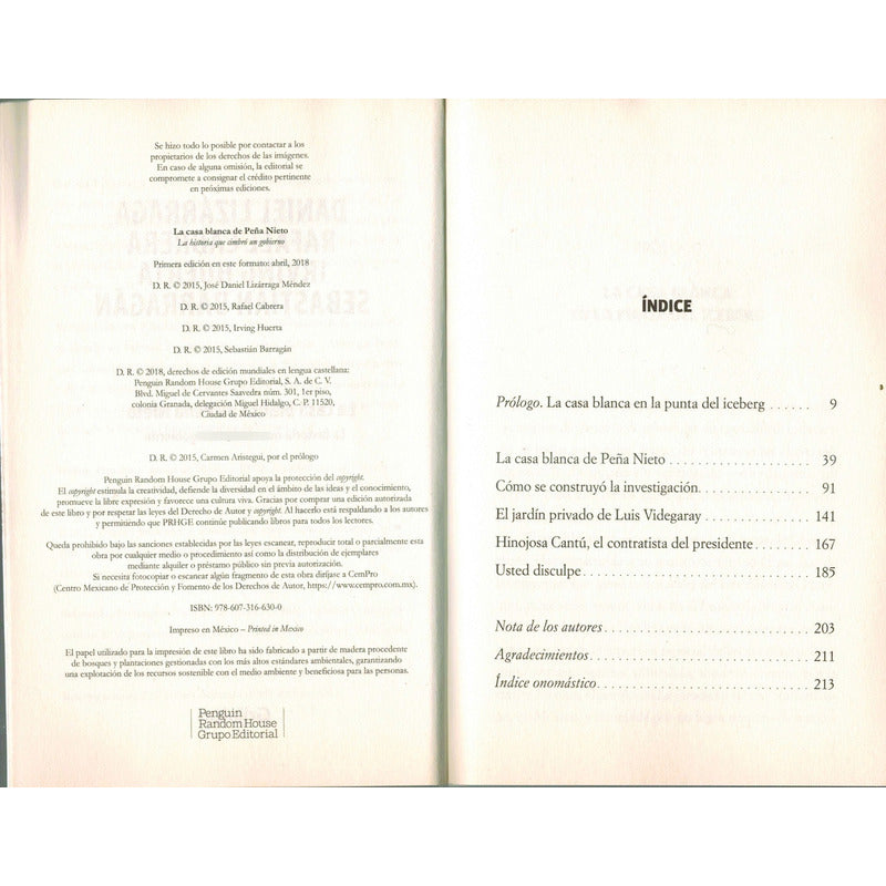 Casa Blanca De Peña Nieto Daniel Lizarraga Mexico 2018 Poket