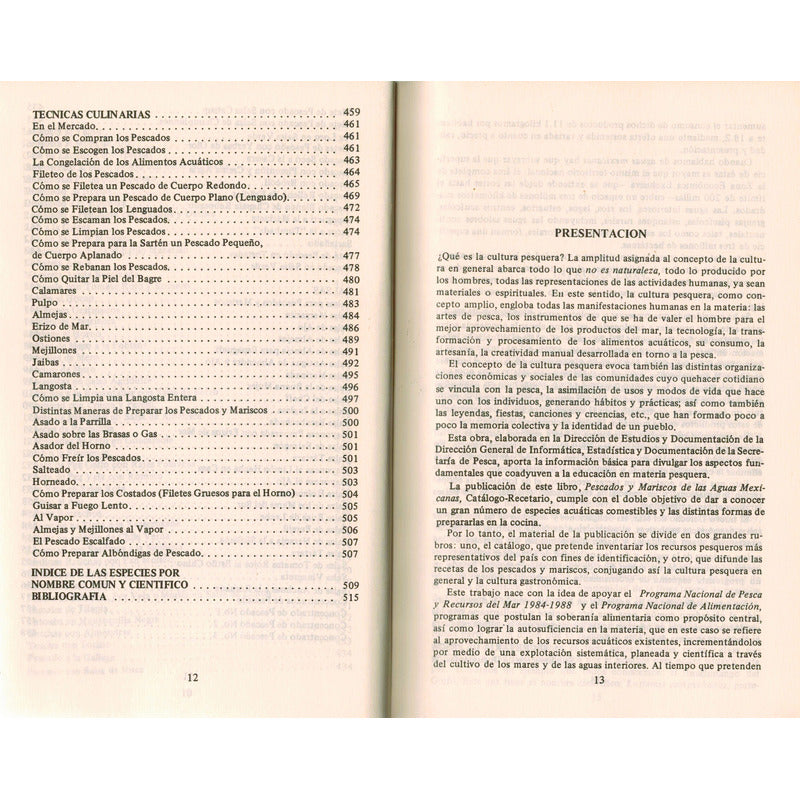 Pescados Y Mariscos -recetario-. Beatriz Faith (coord.) 1985