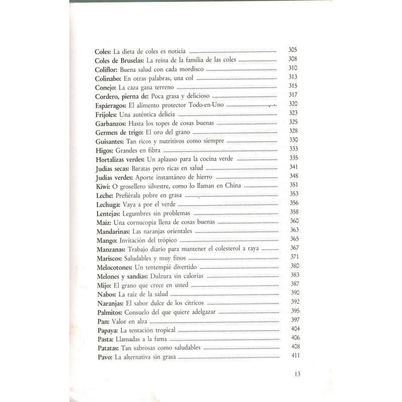 Alimentos Que Curan - Guia Alfabetica-. Hausman, España 1993