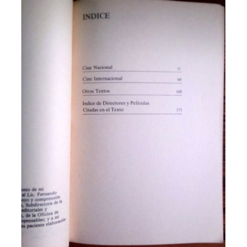 Criticas. Barbachano Ponce, Cineteca Nacional_ed. 1988