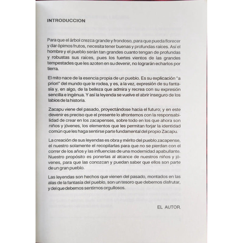 Tzacapu, Mic: Leyendas, Tradiciones... F M Pérez Valdovinos