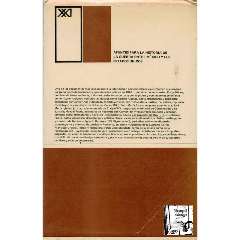 Apuntes Para La Historia Guerra Mexico Estados Unidos 1848