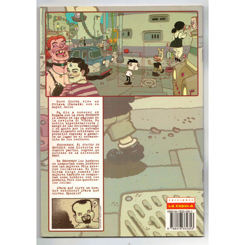 Escombros (4 De 4) Dave Cooper, Brut Comix, La Cupula 2000