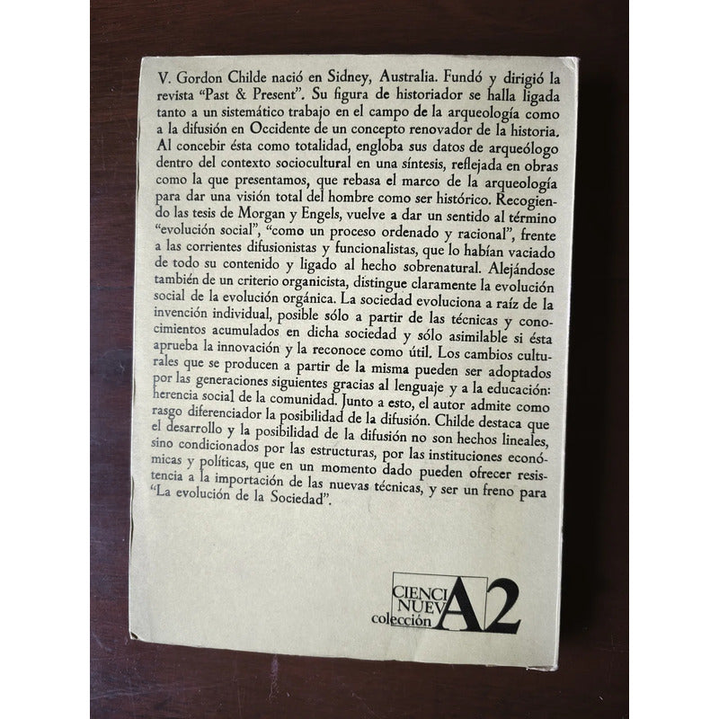 La Evolución De La Sociedad. Gordon Childe