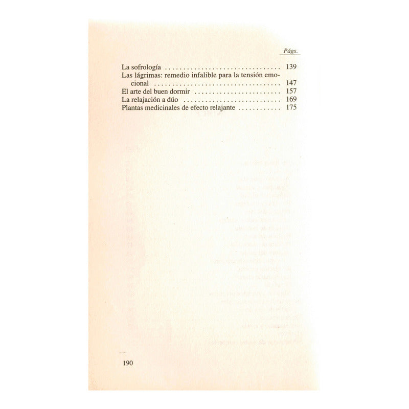 Relajacion -guia-. Agusti, España 1997