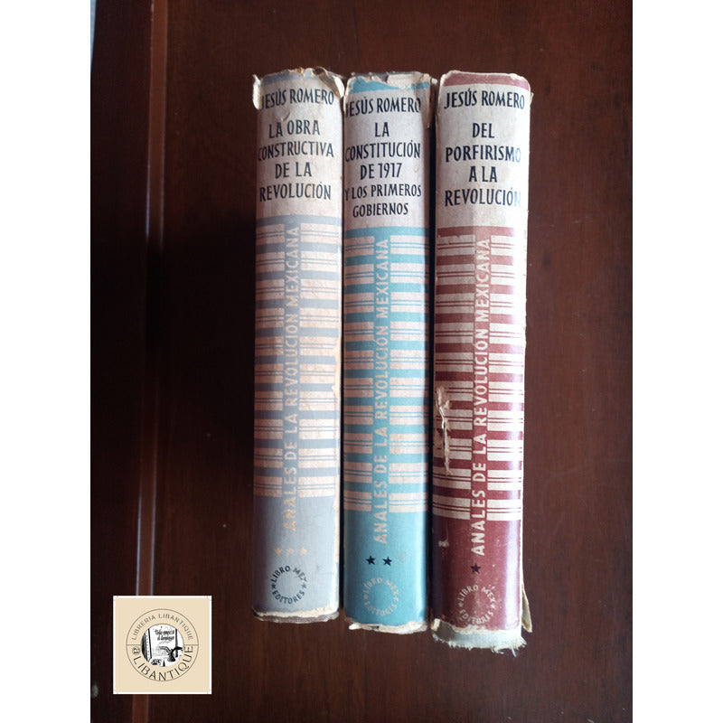 Anales Historicos Revolucion Mexicana 3v Jesus Romero Flores