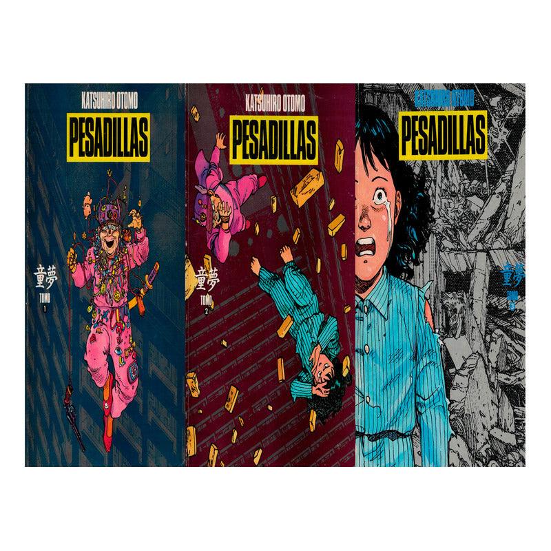 Pesadillas 1, 2, 3. Katsuhiro Otomo, España 1991 (1a)