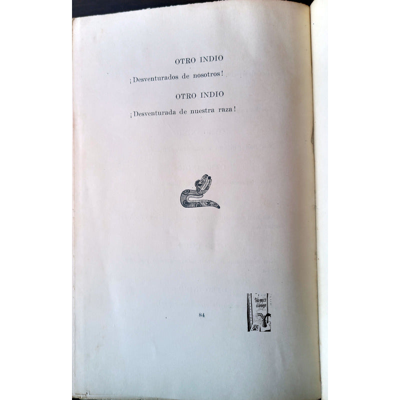 El Aguila Que Cae. Efren Rebolledo, Mexico 1916 (1a)