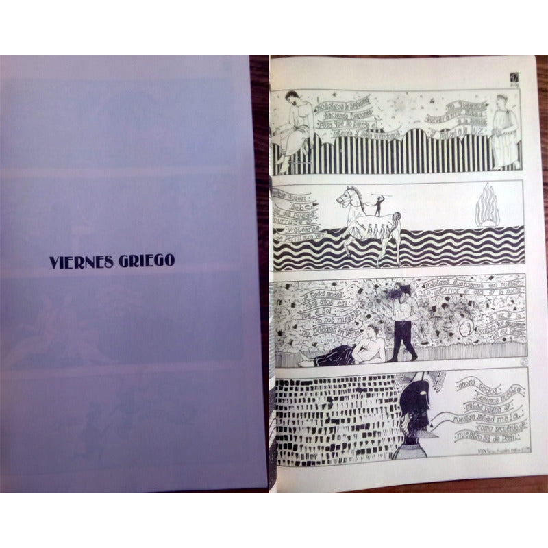 Dibujos Caeran Del Sol. F Gonzalez Negrin 1987 {historieta}