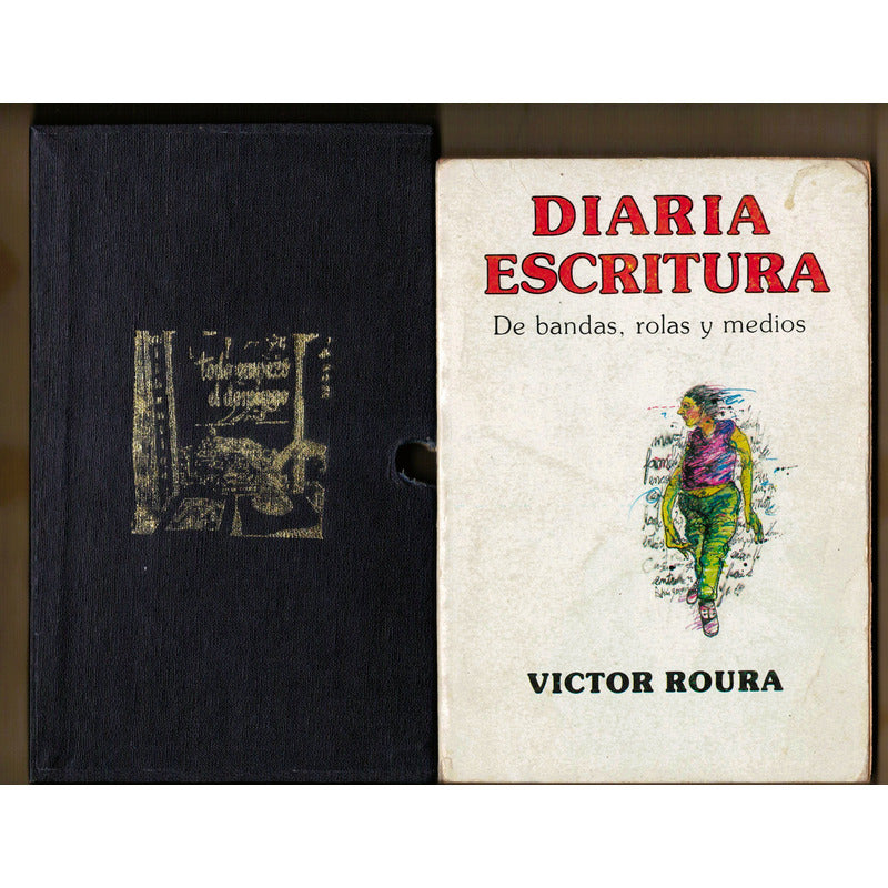 Diaria Escritura. Victor Roura, Autografo (1a)