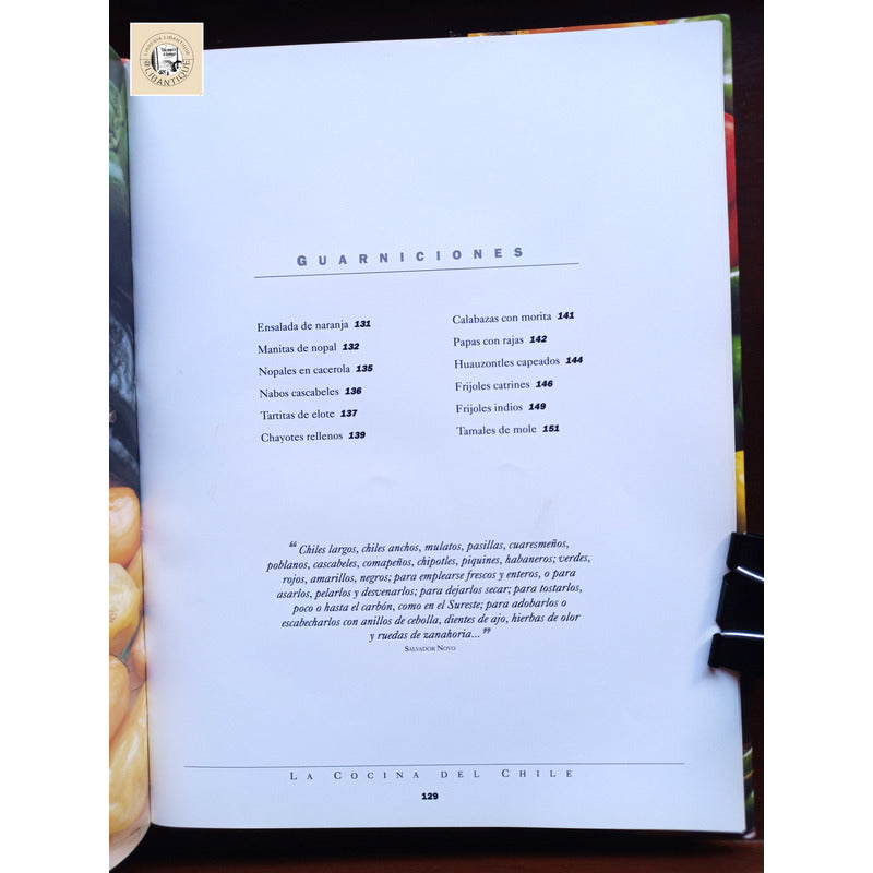 La Cocina Del Chile. Patricia Van Rhijn, Mexico 1993