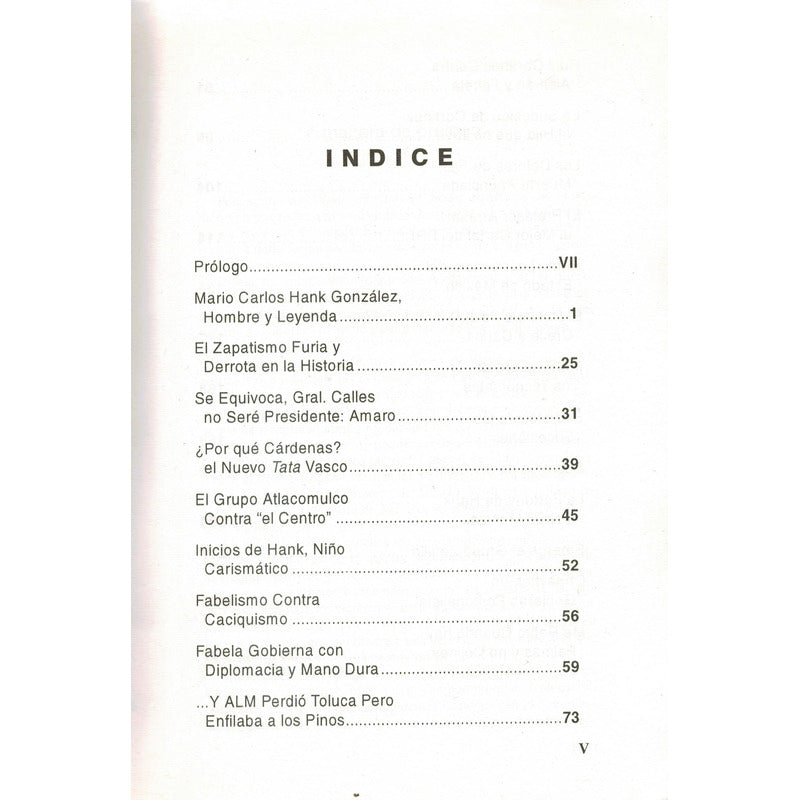 Hank (carlos Hank Gonzalez). Joaquin Herrera, Mexico 1997