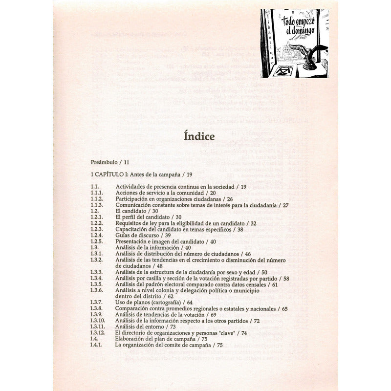 Como Organizar Una Campaña Politica. Lerma, Mexico 1995