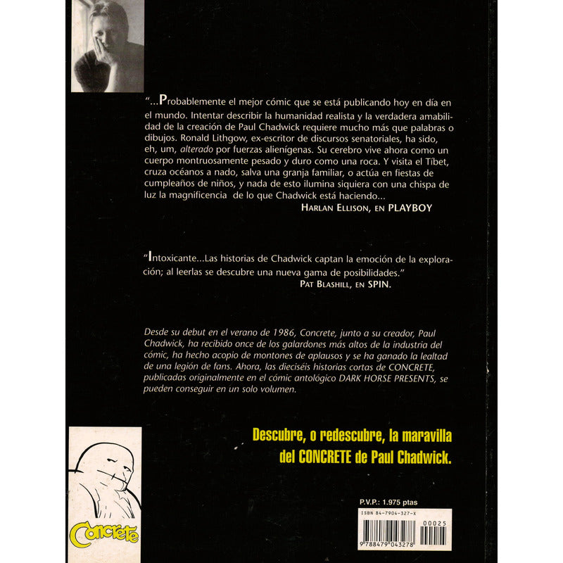 Concrete Historias Completas 1986-89 Paul Chadwick1996 Comic