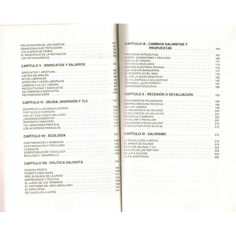 El Final De Salinas. Luis Pazos, Mexico 1994