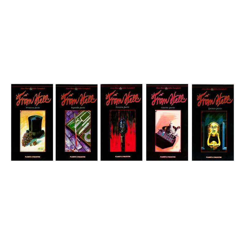 From Hell [5 Vol]. Alan Moore, España 2000 Comic