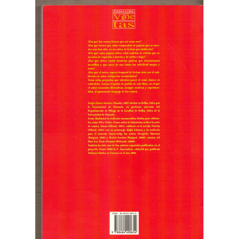 Sinfonia Grafica. Garcia Sanchez, Glenat Ed. 2000 (el Comic)