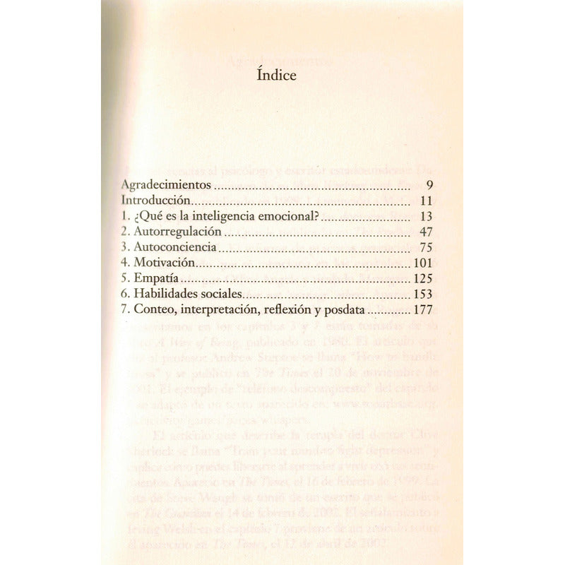 Inteligencia Emocional. Robert Wood, (cuestionarios, Pruebas
