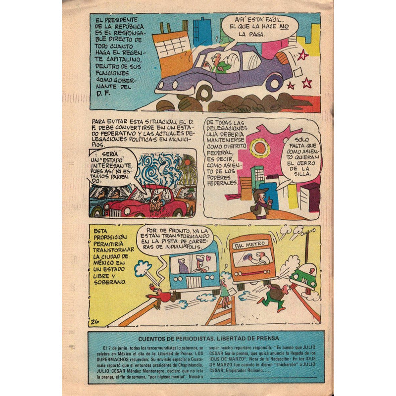 Virrey Del D. F. [supermachos #705] 1979