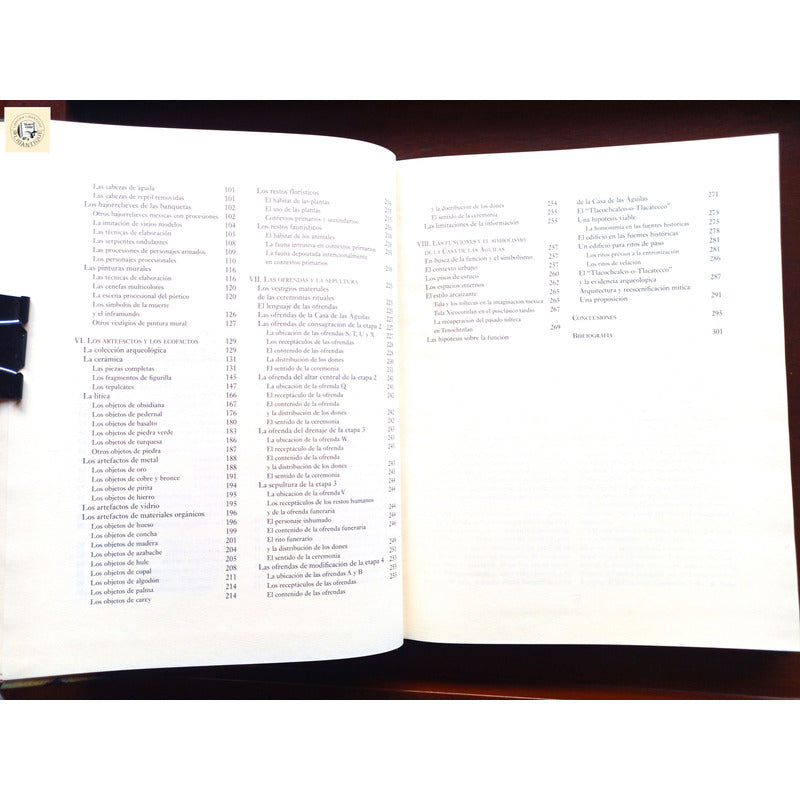 La Casa De Las Aguilas [2v] Lopez Lujan, Mexico 2006 (1a)