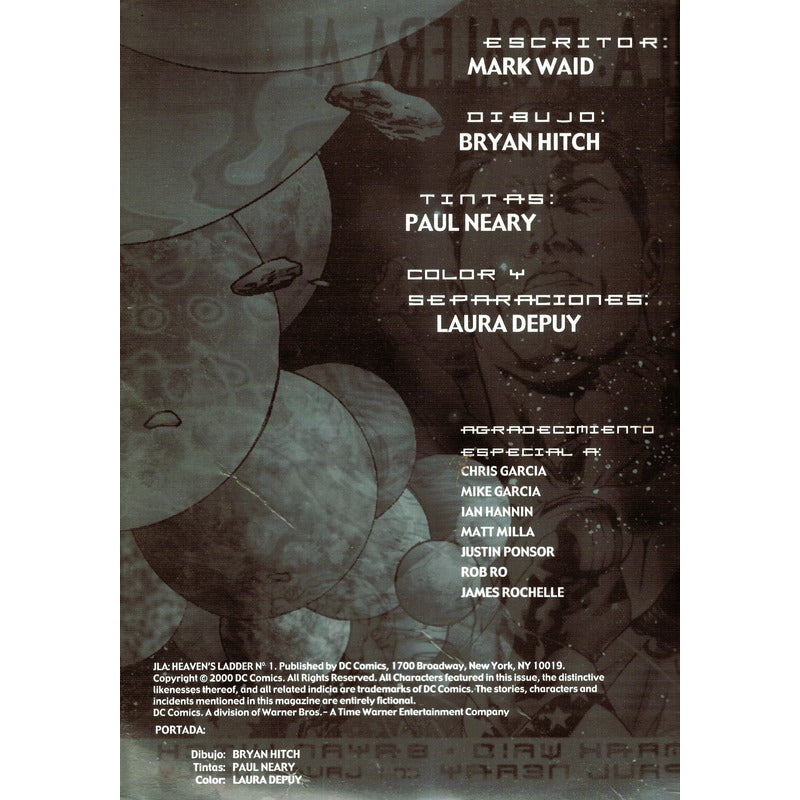 J L A Escalera Al Cielo. V I D, Mexico 2001