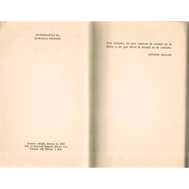El Juicio. Vicente Leñero, Serie Del Volador (1a)