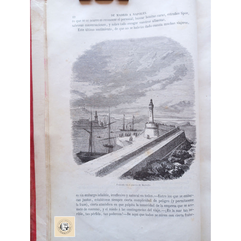 De Madrid A Napoles Pedro Antonio De Alarcon España1861 (1a)