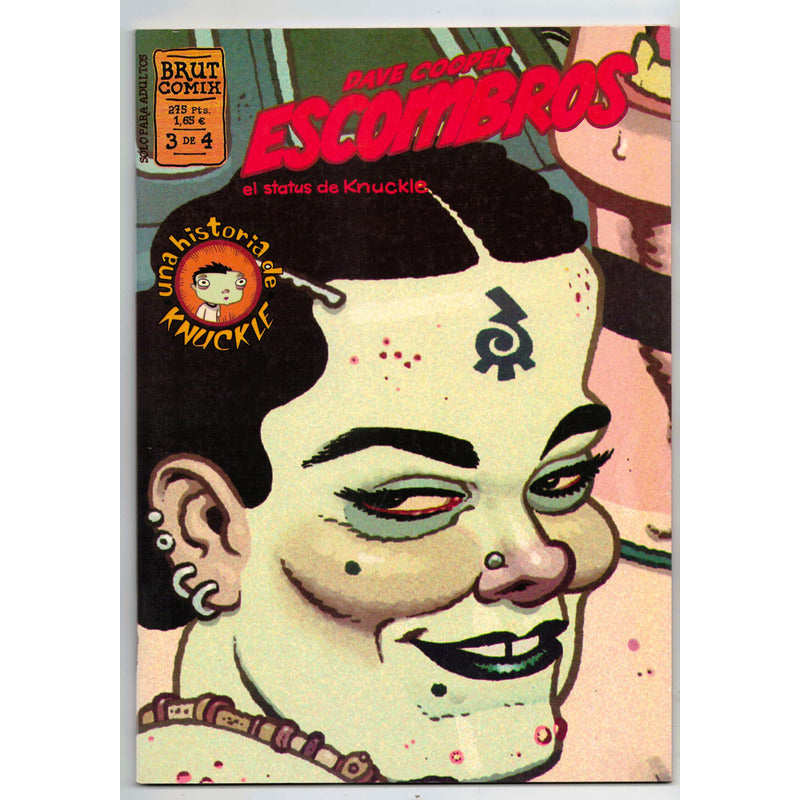 Escombros (4 De 4) Dave Cooper, Brut Comix, La Cupula 2000