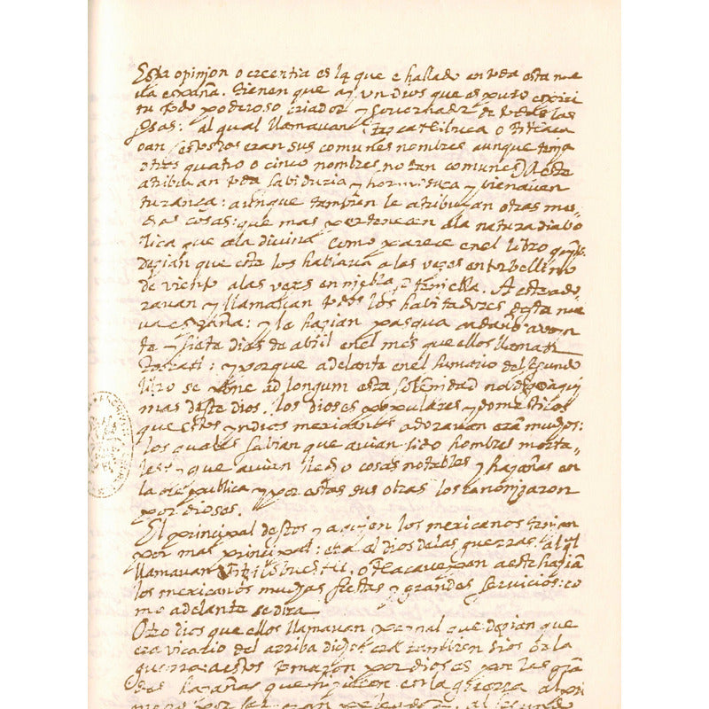 Ritos Idolatricos Nueva España. B Sahagun, Mexico 1990 Facs