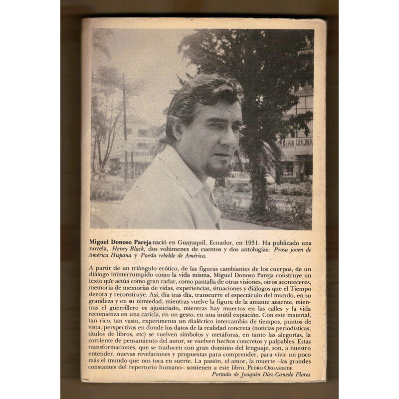 Dia Tras Dia. Miguel Donoso Pareja, Joaquin Mortiz 1976 (1a)