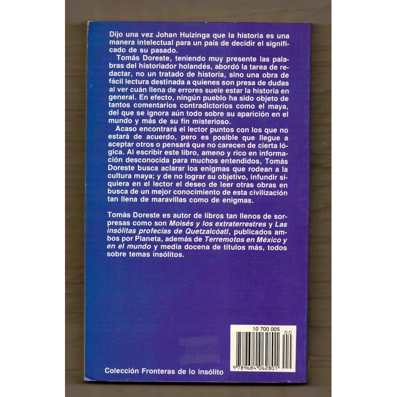 El Astronauta De Palenque. Tomas Doreste, Mexico 1992