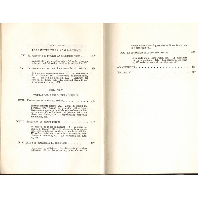 El Shock Del Futuro. Alvin Toffler, España 1973 (1a)