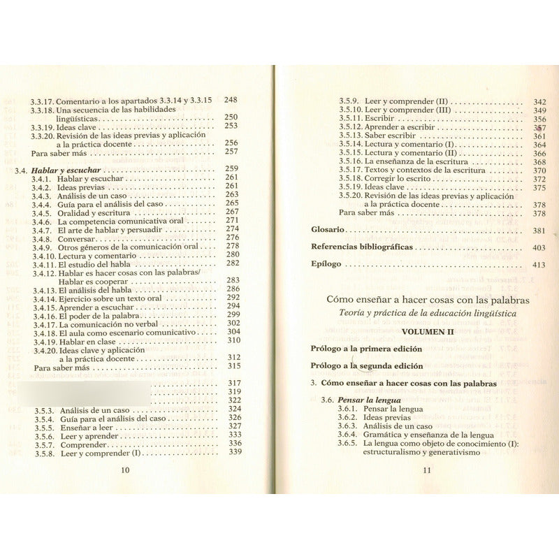 Como Enseñar Hacer Cosas Con Las Palabras. 2vol Carlos Lomas