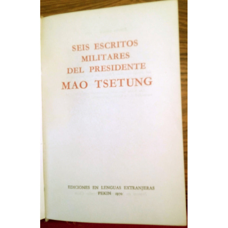 Seis_escritos_militares_del_presidente Mao Tsetung, 1979