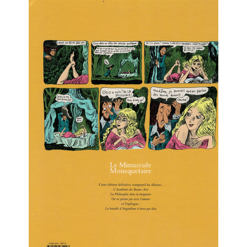 Le Minuscule Mousquetaire -integrale- Joann Sfar Dargaud2012