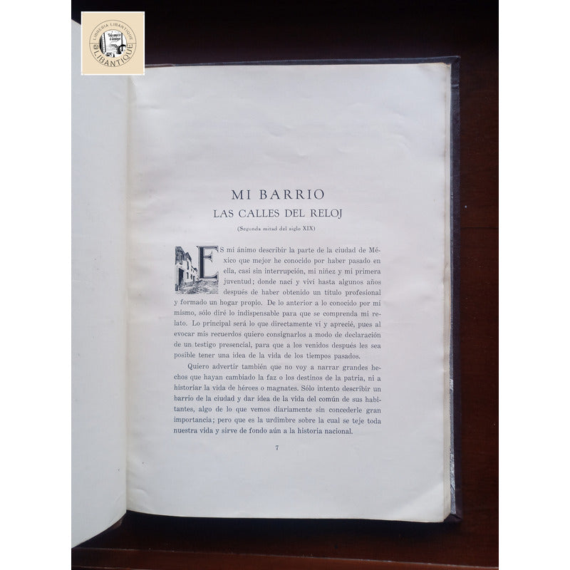 Mi Barrio - Calle Del Reloj-. Miguel S Macedo, Cdmx 1930