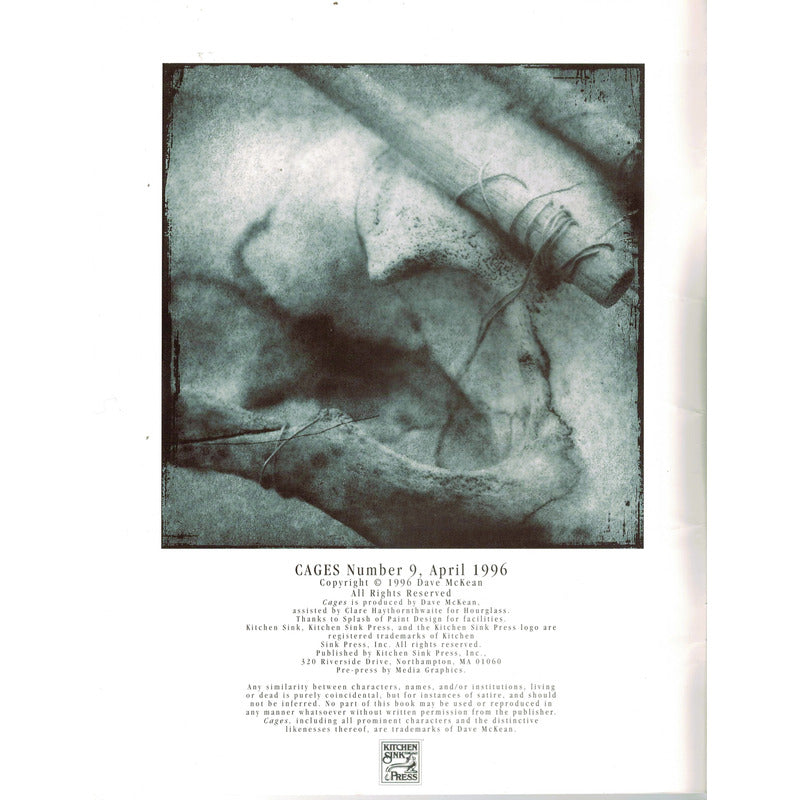 Cages # 9. David Mckean, U S 1996 (collage)