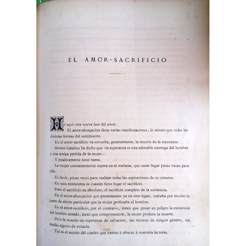 La Mujer Y El Amor -1 De 2-. España 1881 [cromolitografias]