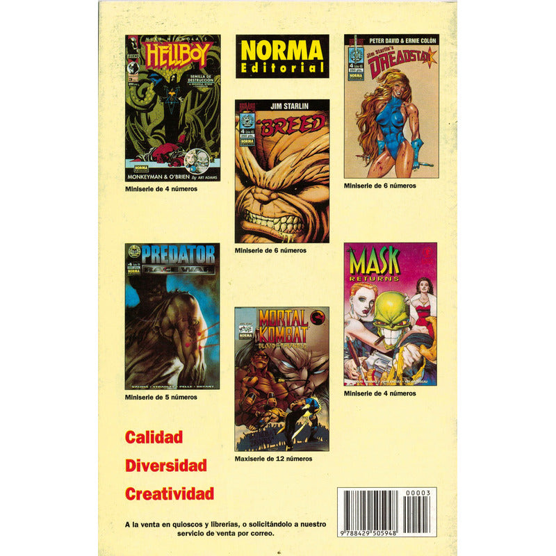 Hellboy, Semilla De Destruccion [4vol]. Mike Mignola, 1995