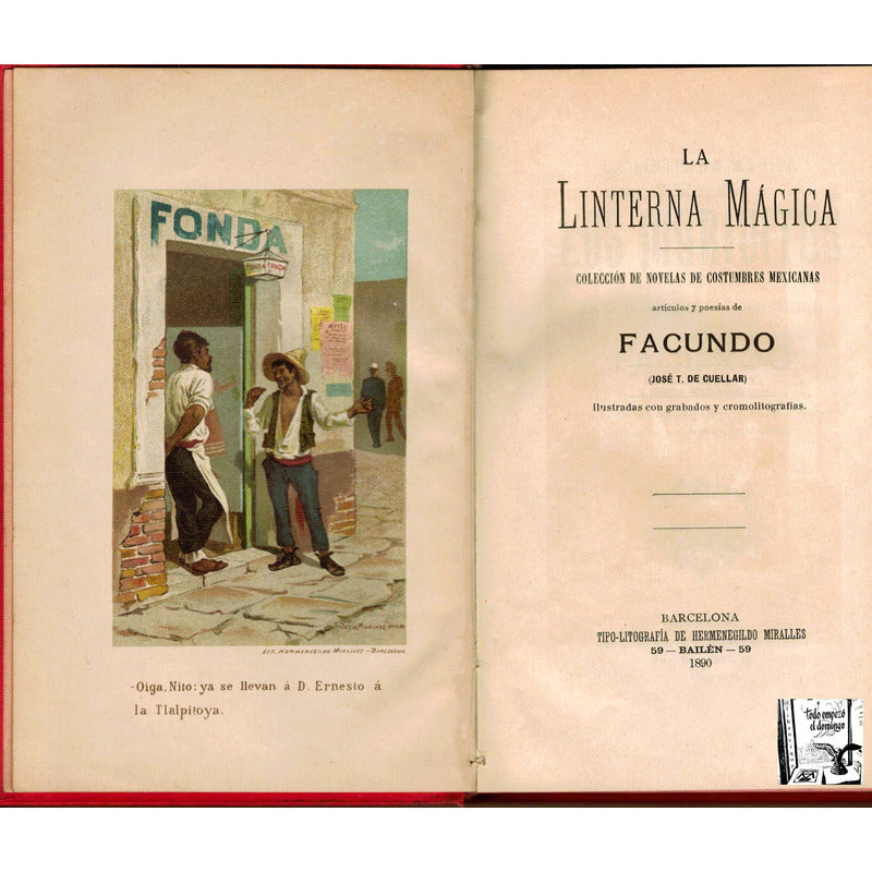 Mariditos, Los. Jose Tomas De Cuellar, 1890 (comedia)