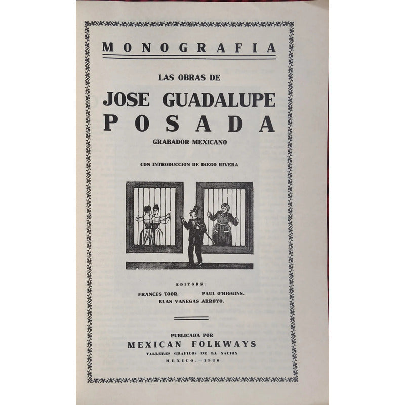 Posada Monografia 406 Grabados Jose Guadalupe Diego Rivera