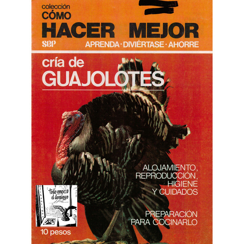 Como Hacer Mejor: Cria De Guajolotes. Mexico 1980