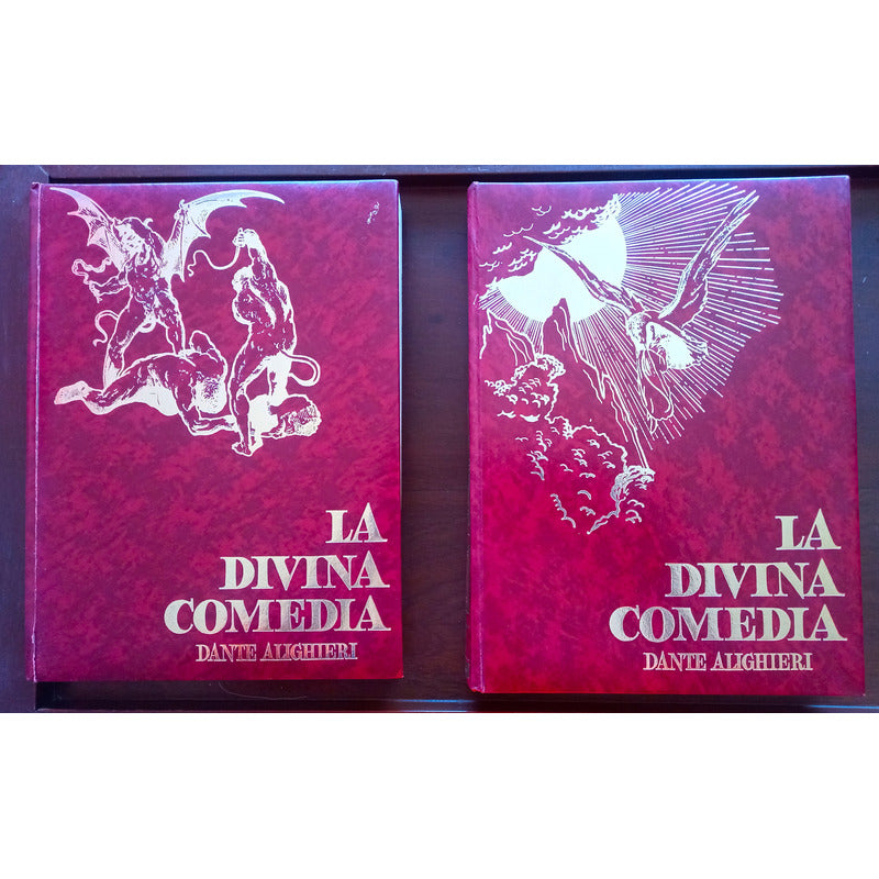 La Divina Comedia. 2 Vol, Mexico 1978, Ilustra Gustavo Dore