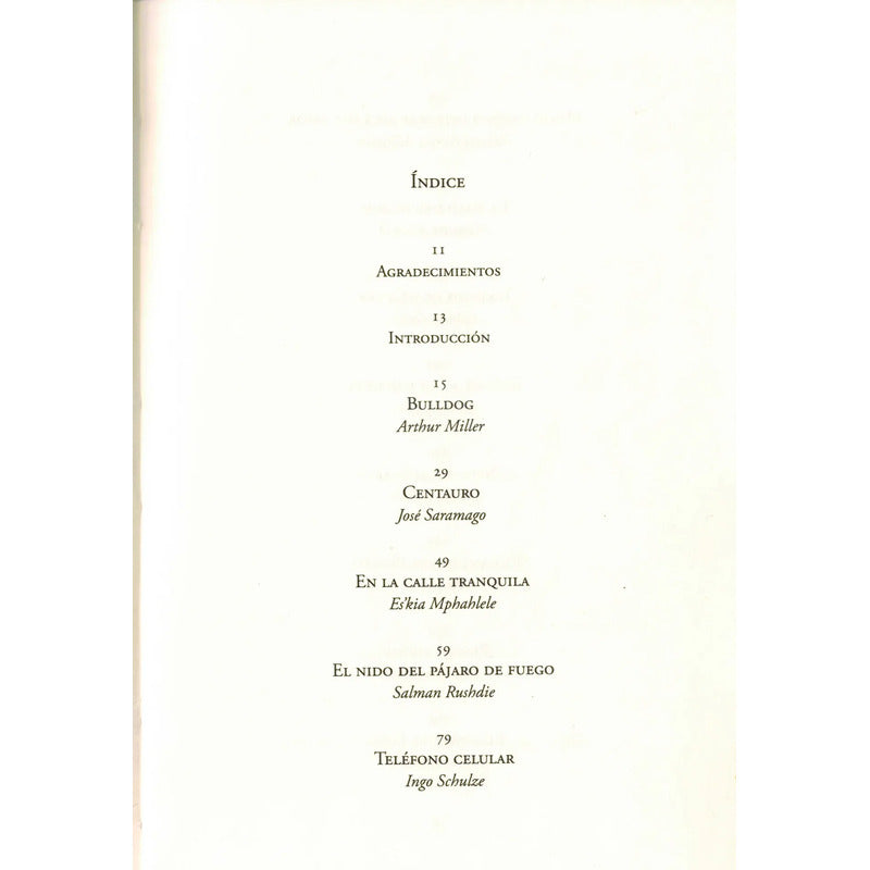 Contar Cuentos. Nadine Gordimer (selec.), Sexto Piso 2007